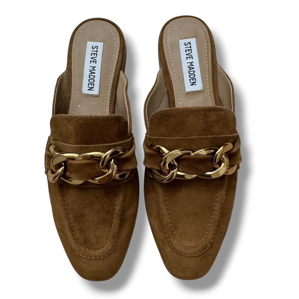 Steve Madden Cassady Suede Mules Women’s 6 Slip On
